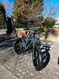 Fat bike bicicletta elettrica