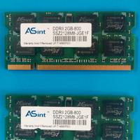 RAM sodimm ddr2  4gb 800mhz
