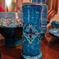 Vasetto 6/8 Rimini Blu -Aldo Londi-Bitossi anni 60