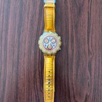 Orologio SWATCH chrono giallo