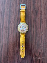 Orologio SWATCH chrono giallo