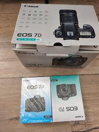 Canon eos 7 d solo corpo 9000 scatti