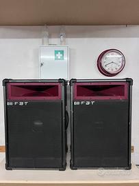 Coppia Casse acustiche passive fbt da 15pollici