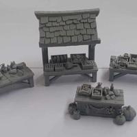 Dungeons & Dragons - Heroquest - BANCHI MERCATO -