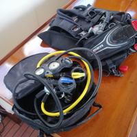 Attrezzatura sub completa scuba