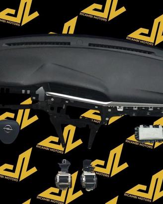 Kit airbag opel corsa F 2019>2026 cruscotto comple