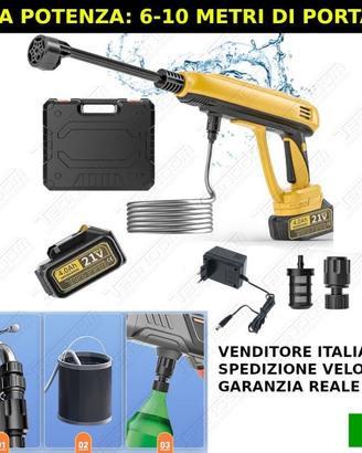 Idropulitrice portatile pulizia auto bici