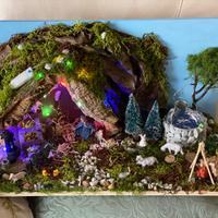 Presepe artigianale completo