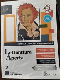 libro Letteratura aperta 2