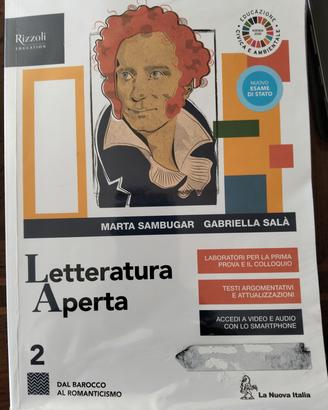 libro Letteratura aperta 2