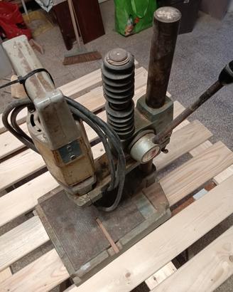 trapano a colonna vintage 