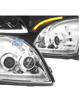 FARI TOYOTA LAND CRUISER FJ120 03-08 LUCE A TUBO D