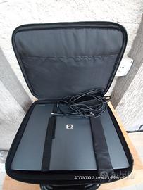 HP Compaq 8710w 17" monitor rotto alim e borsa