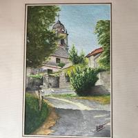 Chiesa di Villaggio in Estate