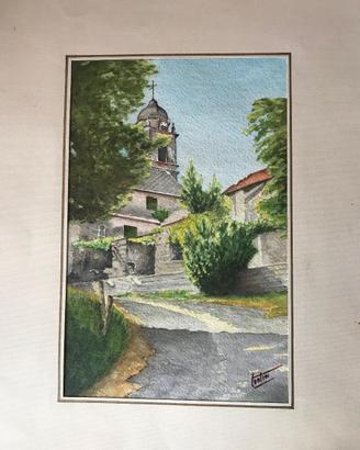 Chiesa di Villaggio in Estate