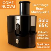 Centrifuga Braun Multiquick 5 – Come nuova!