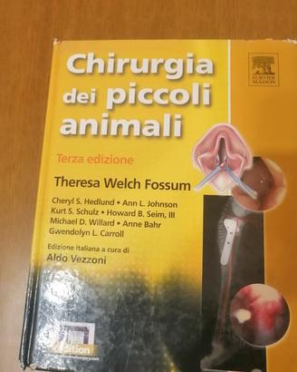 libro universitario Chirurgia dei piccoli animali 