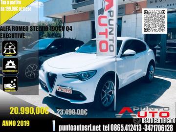 Stelvio 2.2 190 CV AT8 Q4 Executive PALETTE PELLE