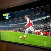 Schermo motorizzato per proiettore + 100 pollici