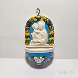 Acquasantiera in Ceramica La Giara (Umbria)