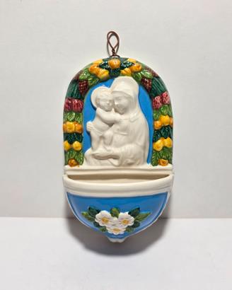 Acquasantiera in Ceramica La Giara (Umbria)