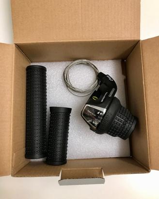 Comando cambio Shimano RevoShift 7v + manopole