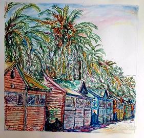 acquerello su cartoncino