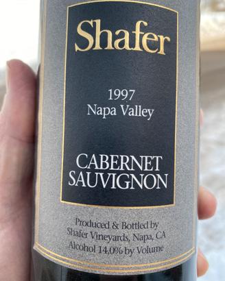 1997 Shafer Vineyards Cabernet Sauvignon