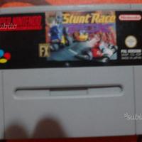 Gioco nintendo snes stunt race