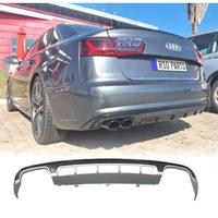 DIFFUSORE PER AUDI A6 C7 16- LOOK S6