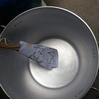 Pentolone in alluminio per passata pomodori 