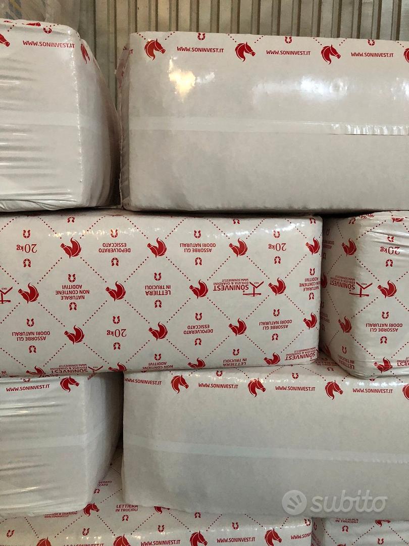 Trucioli Depolverati Di Abete Per Lettiera Cavalli E Animali - 20 Kg - Foto 8