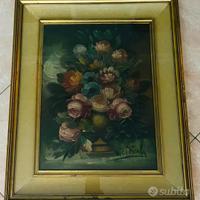 Virgilio vici cicala quadro dipinto