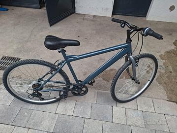 bicicletta donna grigio scuro