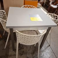 Tavolo SCAVOLINI a libro con 4 sedie 