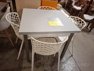 Tavolo SCAVOLINI a libro con 4 sedie 