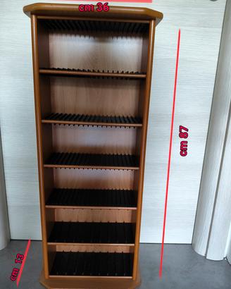 PORTA CD IN LEGNO 
