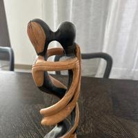 Statua in legno intreccio