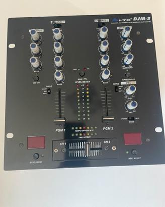 Mixer DJ  phono rca