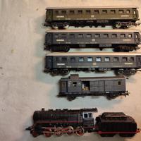 LIMA H0 CONVOGLIO PASSEGGERI DB