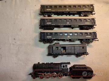 LIMA H0 CONVOGLIO PASSEGGERI DB