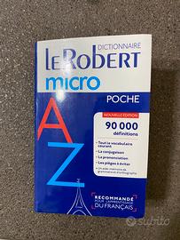 Dizionario lingua Francese Le Robert Micro Poche