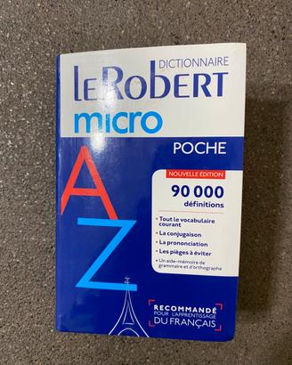 Dizionario lingua Francese Le Robert Micro Poche