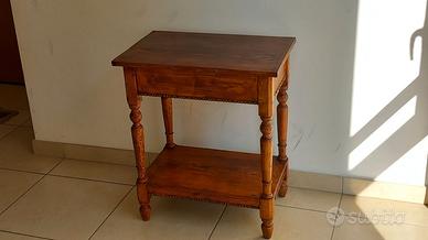 tavolino vecchio piano girevole