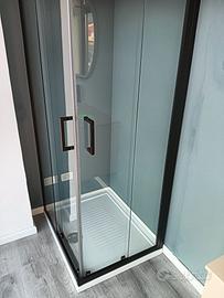 Box doccia Novellini 90x70 c/piatto resina nuovo