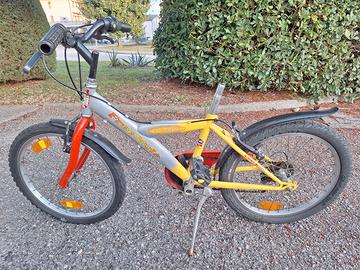  Bici da ragazzo, ruote da 20, senza sellino