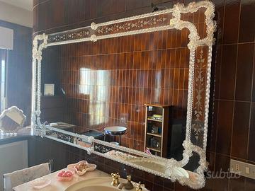 Ongaro&Fuga,Murano specchio cristallo 