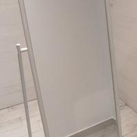 Specchio bianco da terra