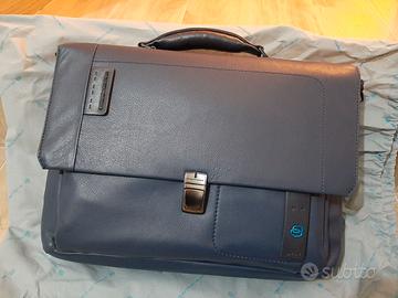 Piquadro - Borsa in pelle porta computer espand