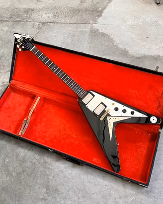Chitarra elettrica FlyingV Black beauty 58